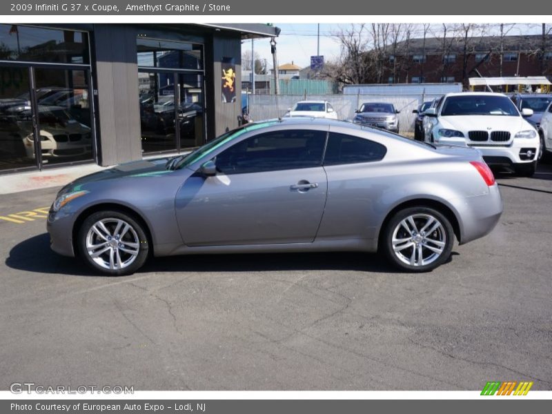 Amethyst Graphite / Stone 2009 Infiniti G 37 x Coupe