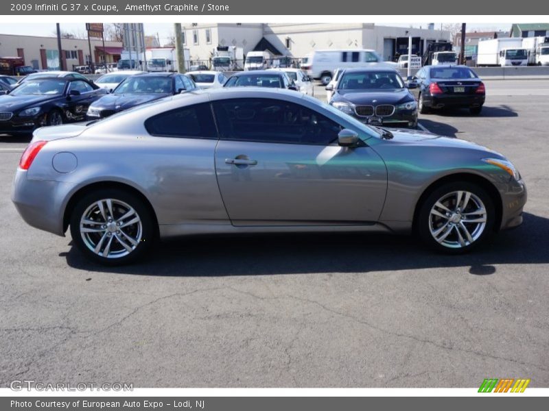 Amethyst Graphite / Stone 2009 Infiniti G 37 x Coupe