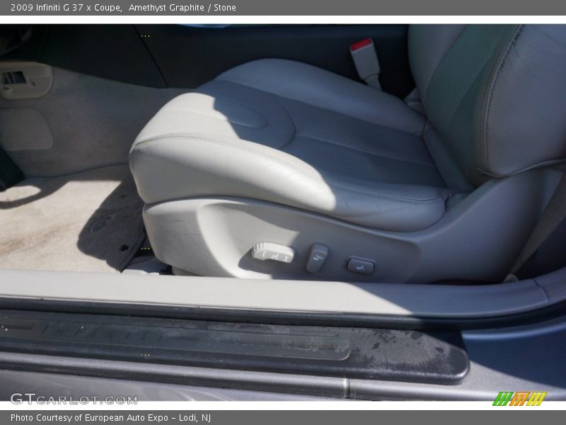 Amethyst Graphite / Stone 2009 Infiniti G 37 x Coupe