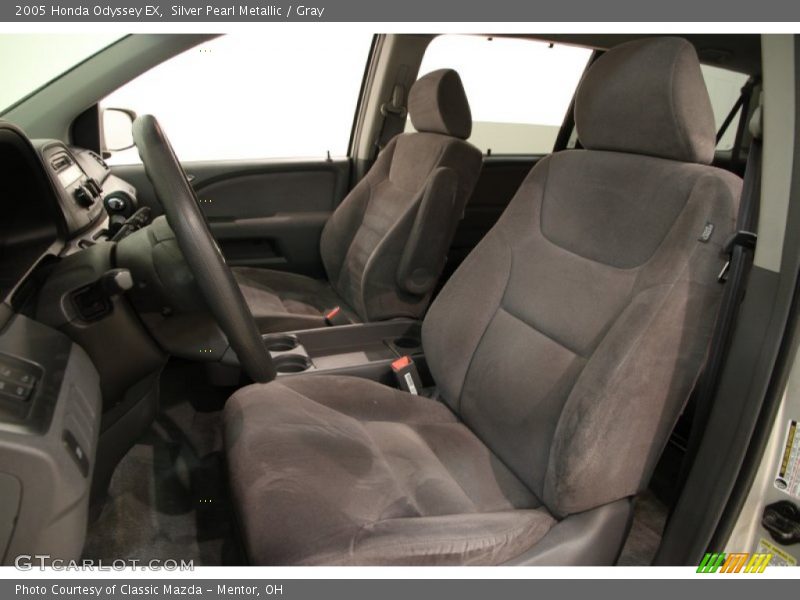 Silver Pearl Metallic / Gray 2005 Honda Odyssey EX