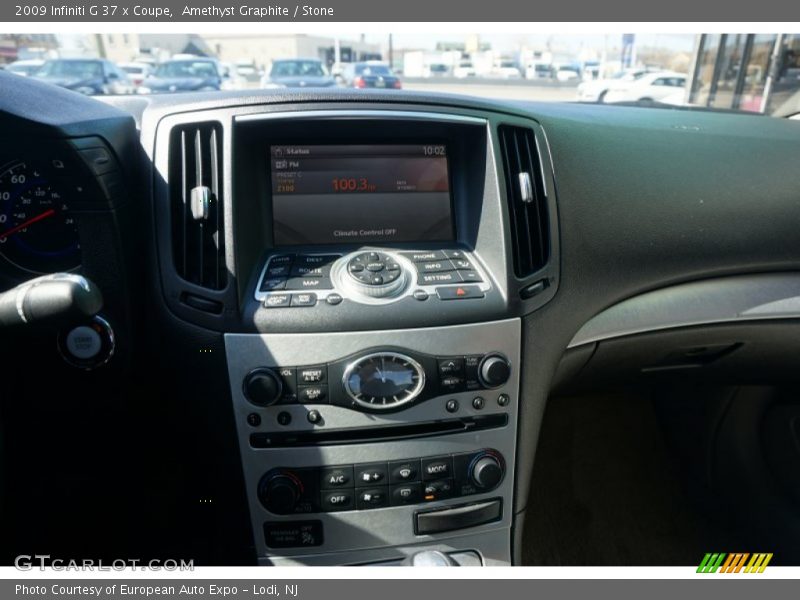 Amethyst Graphite / Stone 2009 Infiniti G 37 x Coupe