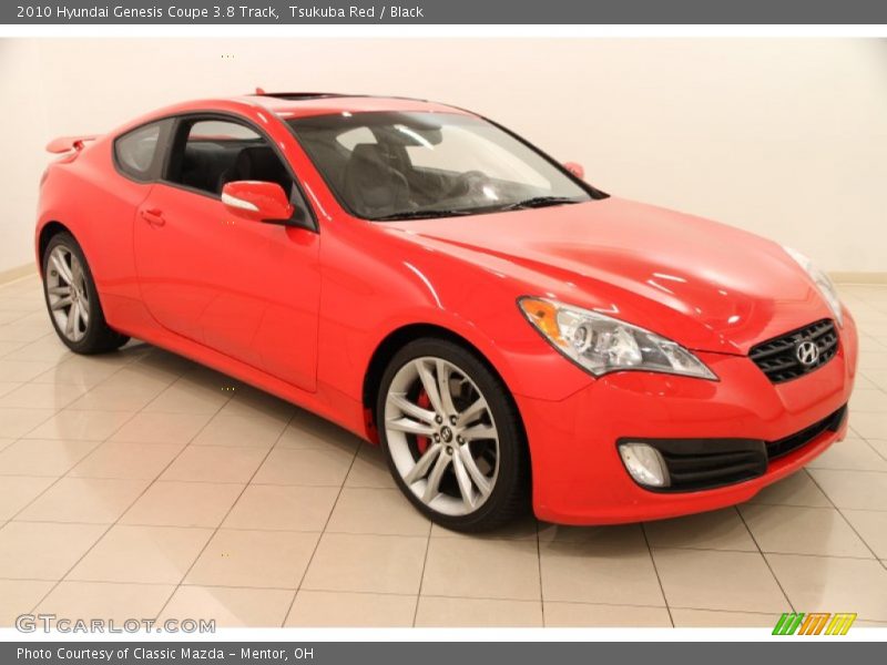 Tsukuba Red / Black 2010 Hyundai Genesis Coupe 3.8 Track
