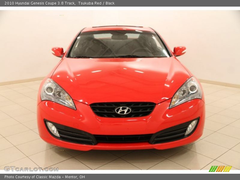 Tsukuba Red / Black 2010 Hyundai Genesis Coupe 3.8 Track