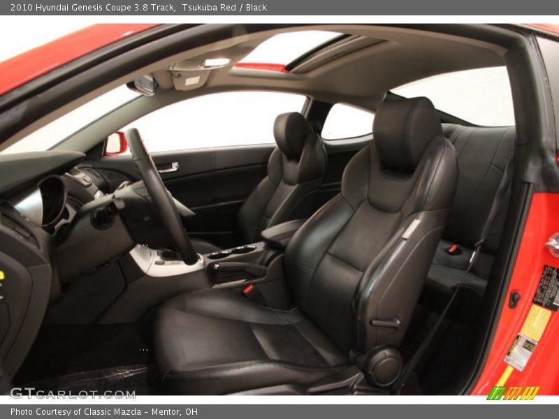 Tsukuba Red / Black 2010 Hyundai Genesis Coupe 3.8 Track