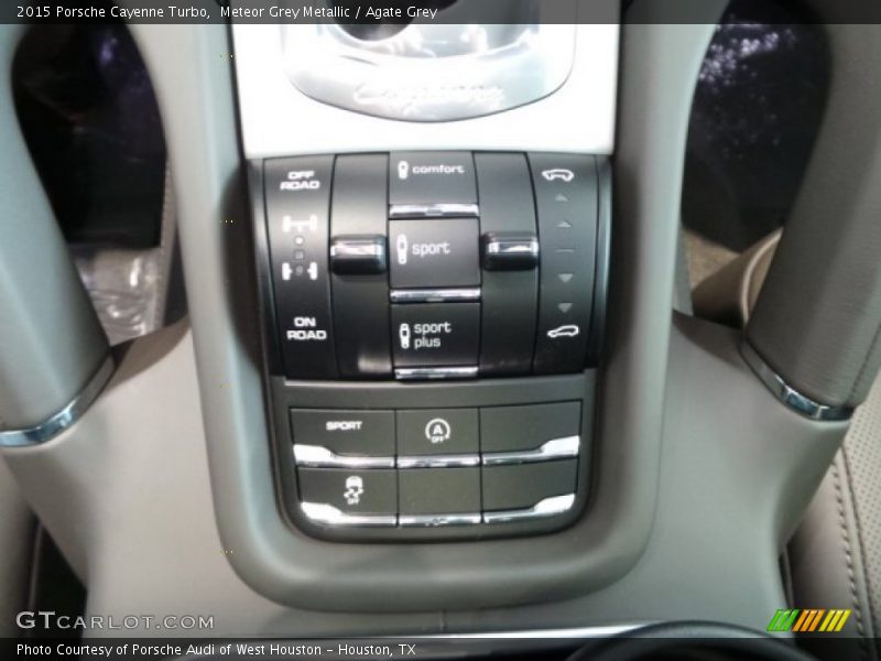 Controls of 2015 Cayenne Turbo