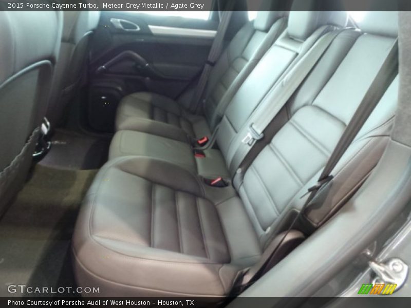 Rear Seat of 2015 Cayenne Turbo