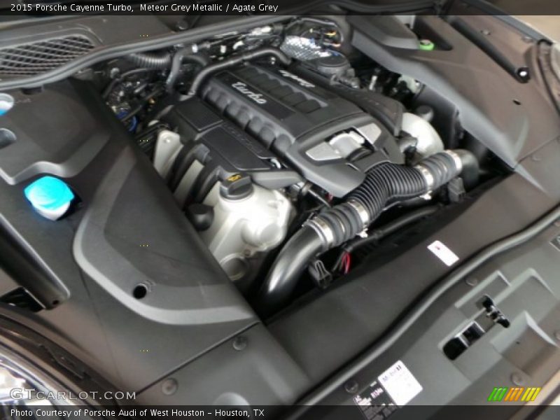  2015 Cayenne Turbo Engine - 4.8 Liter DFI Twin-Turbocharged DOHC 32-Valve VarioCam Plus V8