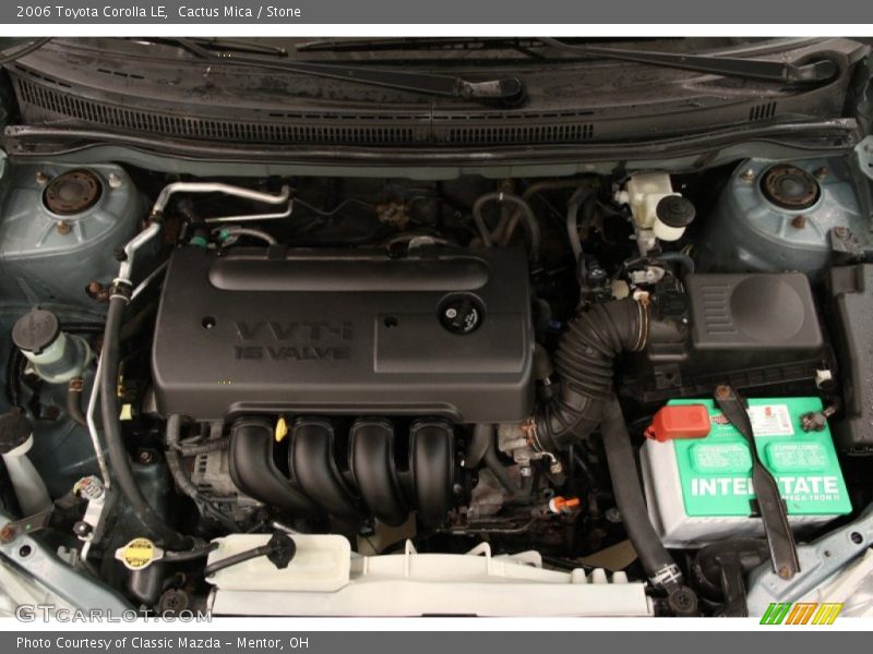  2006 Corolla LE Engine - 1.8 Liter DOHC 16V VVT-i 4 Cylinder