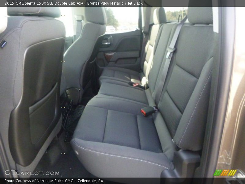 Bronze Alloy Metallic / Jet Black 2015 GMC Sierra 1500 SLE Double Cab 4x4