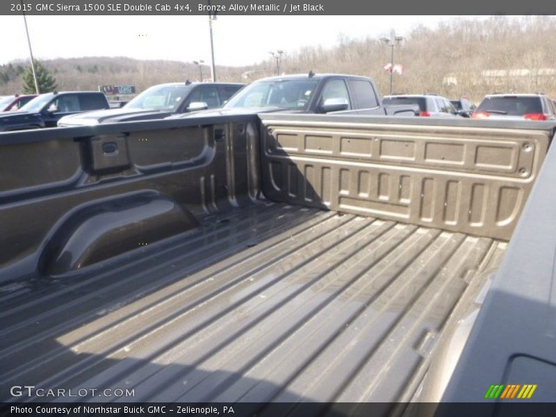 Bronze Alloy Metallic / Jet Black 2015 GMC Sierra 1500 SLE Double Cab 4x4