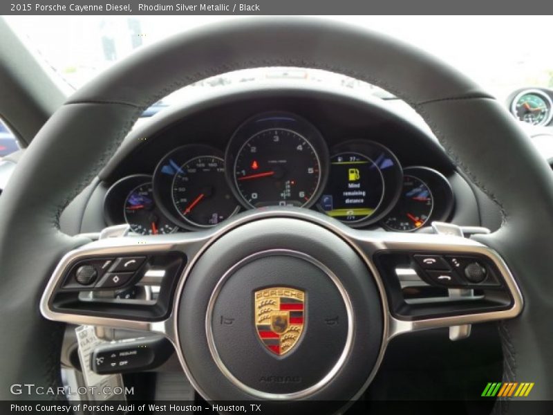  2015 Cayenne Diesel Steering Wheel