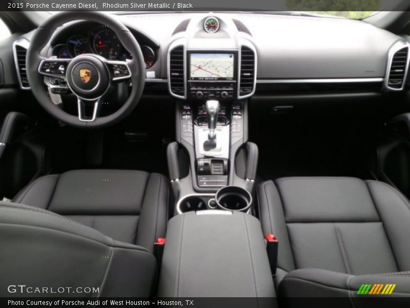 Dashboard of 2015 Cayenne Diesel