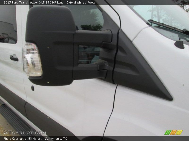 Oxford White / Pewter 2015 Ford Transit Wagon XLT 350 HR Long