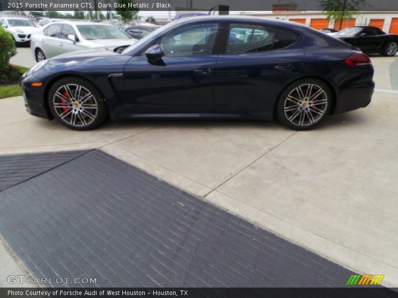 Dark Blue Metallic / Black 2015 Porsche Panamera GTS