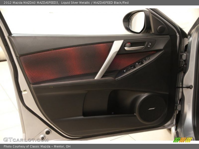 Liquid Silver Metallic / MAZDASPEED Black/Red 2012 Mazda MAZDA3 MAZDASPEED3