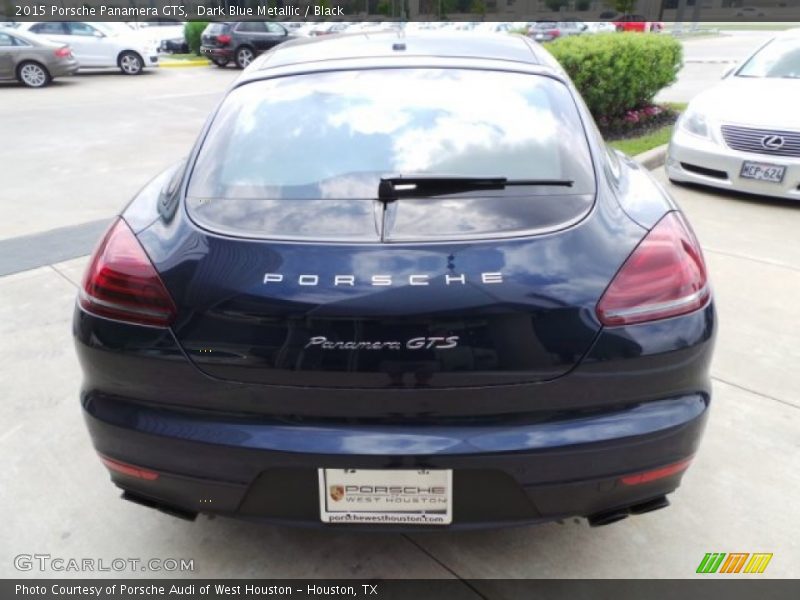 Dark Blue Metallic / Black 2015 Porsche Panamera GTS