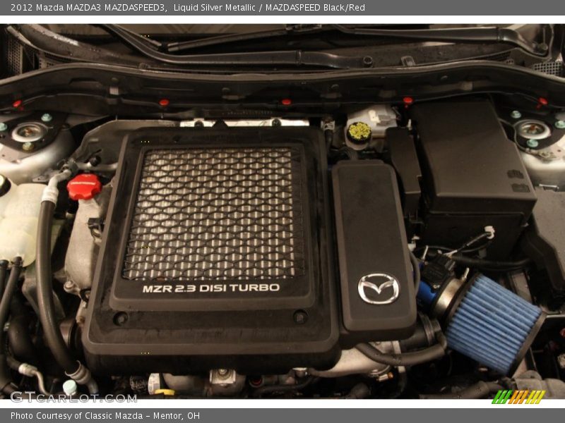 Liquid Silver Metallic / MAZDASPEED Black/Red 2012 Mazda MAZDA3 MAZDASPEED3