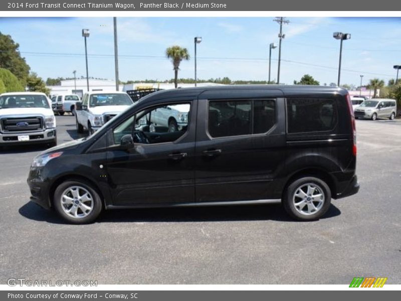  2014 Transit Connect Titanium Wagon Panther Black