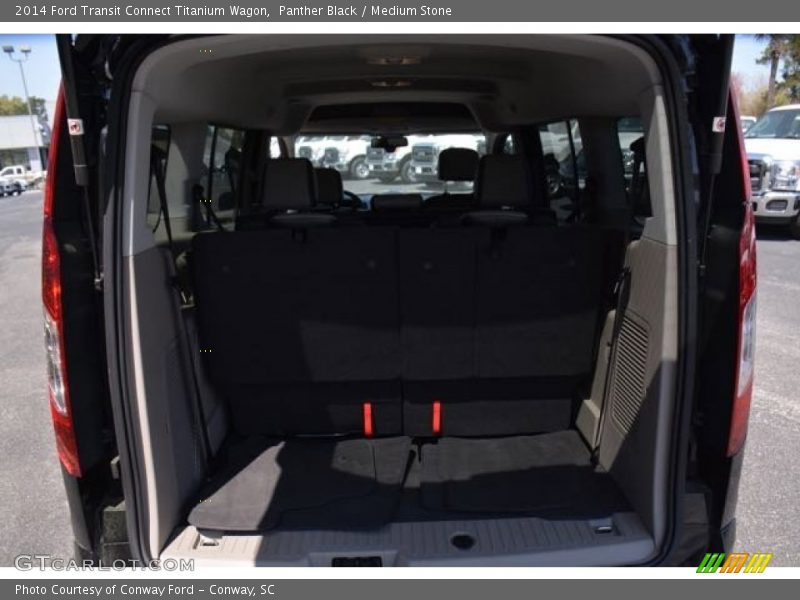  2014 Transit Connect Titanium Wagon Trunk