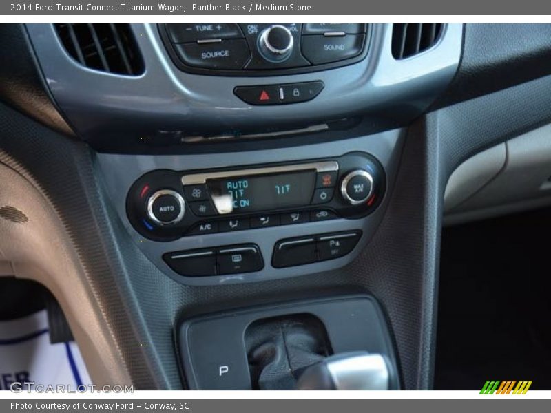 Controls of 2014 Transit Connect Titanium Wagon