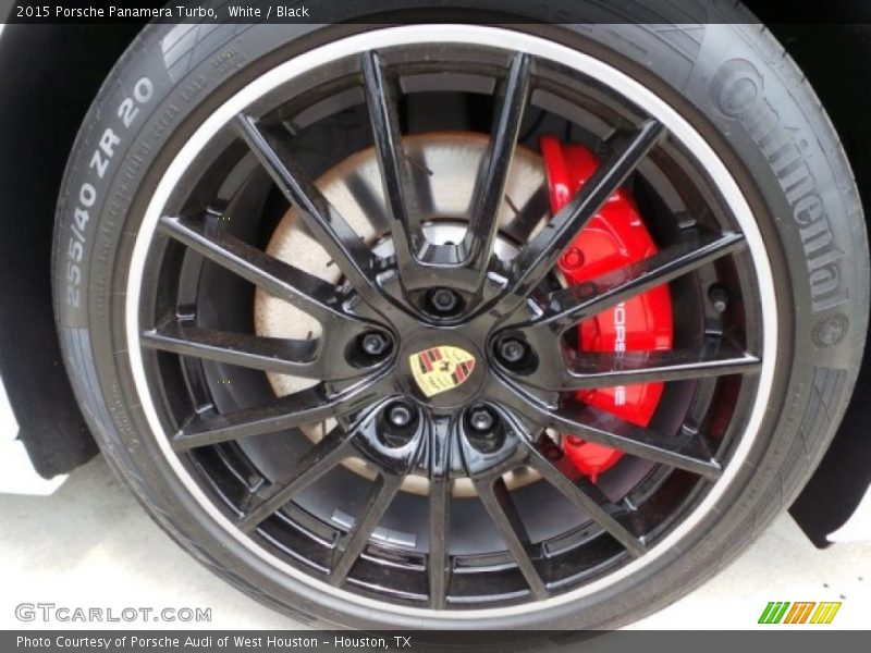  2015 Panamera Turbo Wheel