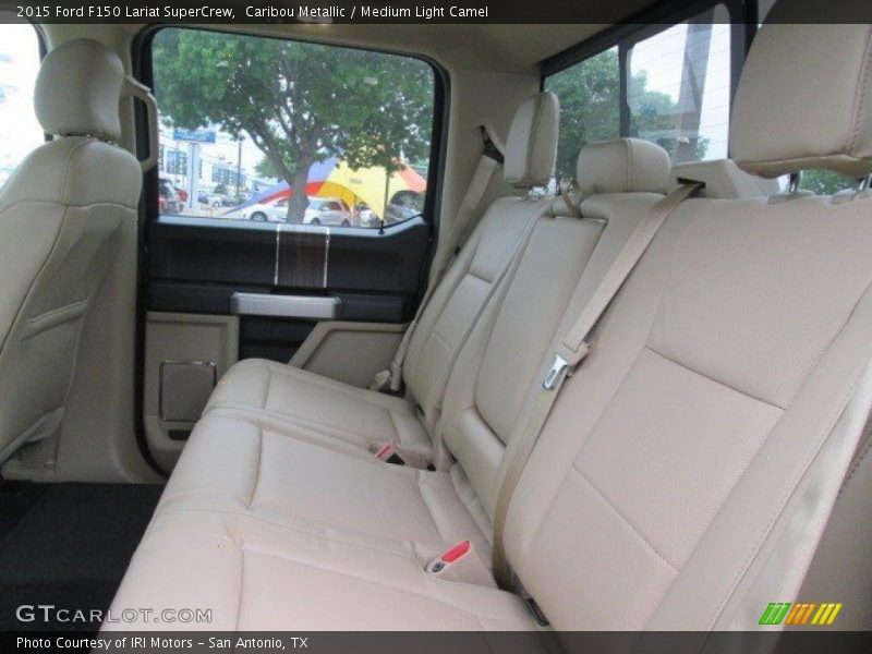Rear Seat of 2015 F150 Lariat SuperCrew