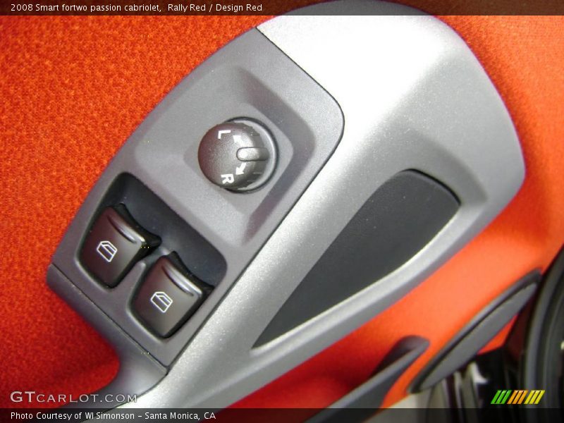 Rally Red / Design Red 2008 Smart fortwo passion cabriolet