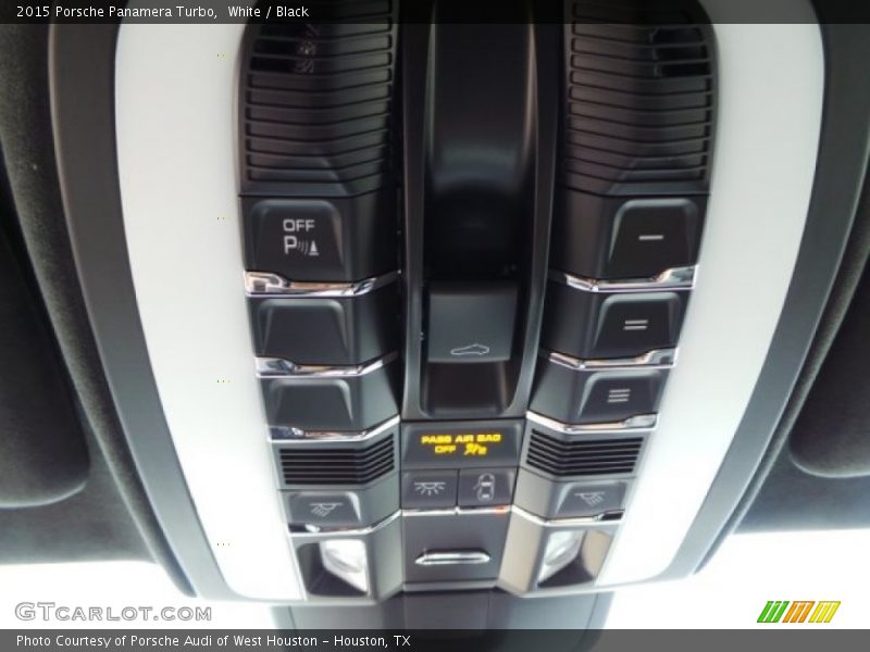 White / Black 2015 Porsche Panamera Turbo