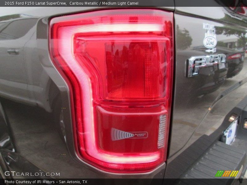 Caribou Metallic / Medium Light Camel 2015 Ford F150 Lariat SuperCrew