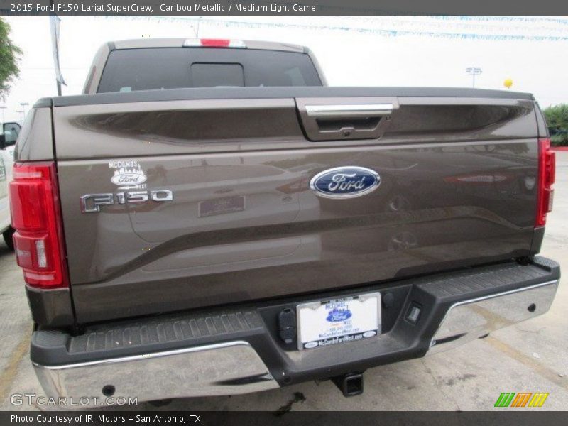 Caribou Metallic / Medium Light Camel 2015 Ford F150 Lariat SuperCrew