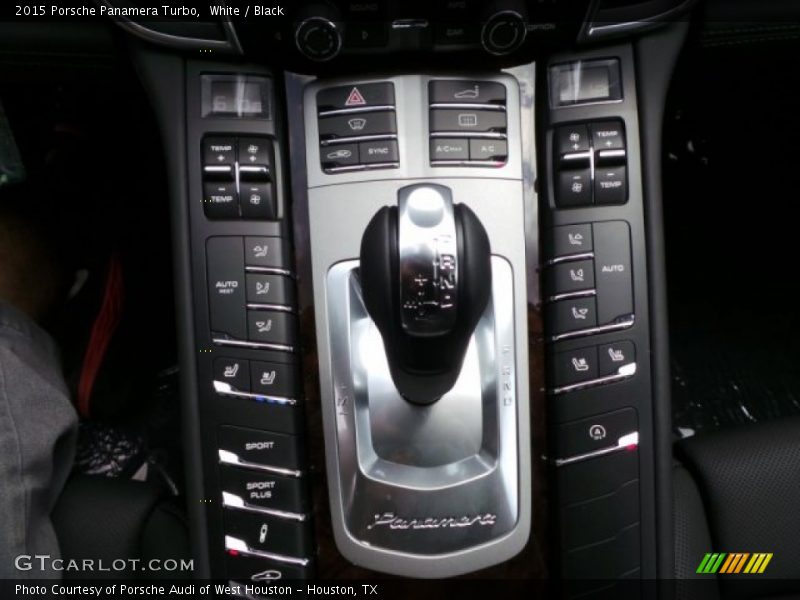 White / Black 2015 Porsche Panamera Turbo