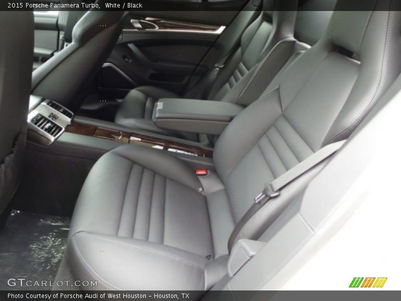 Rear Seat of 2015 Panamera Turbo