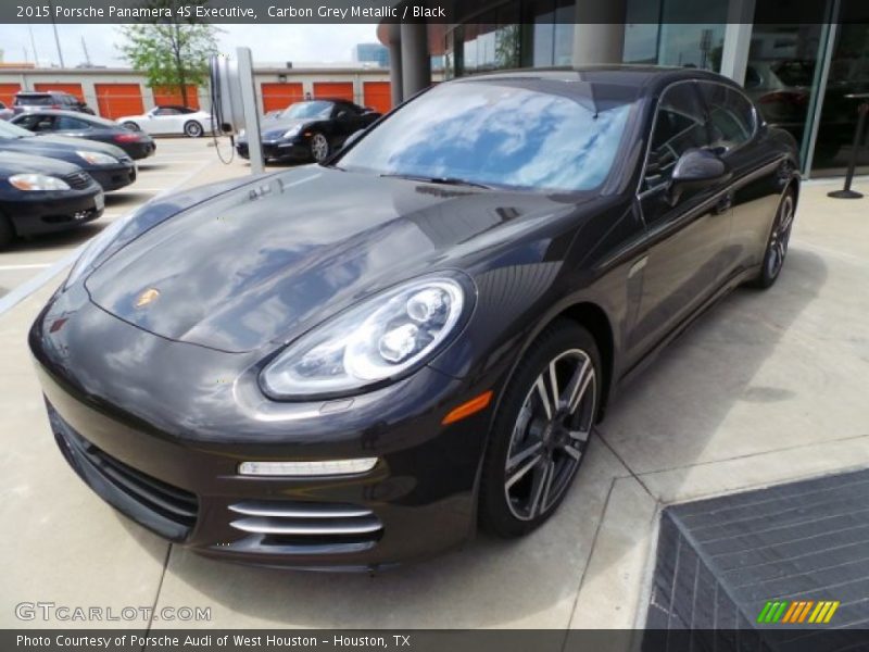 Carbon Grey Metallic / Black 2015 Porsche Panamera 4S Executive