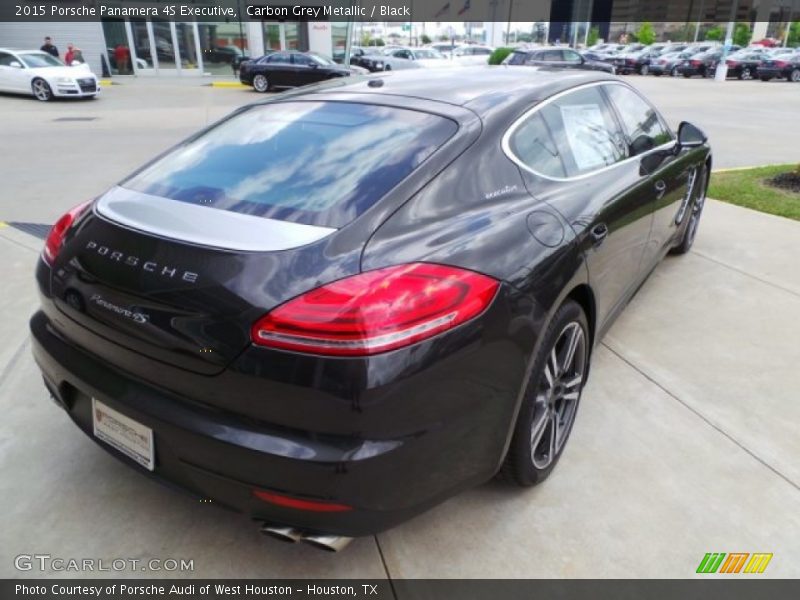 Carbon Grey Metallic / Black 2015 Porsche Panamera 4S Executive
