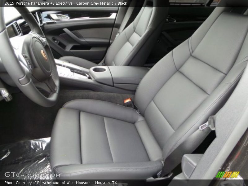 Front Seat of 2015 Panamera 4S Executive