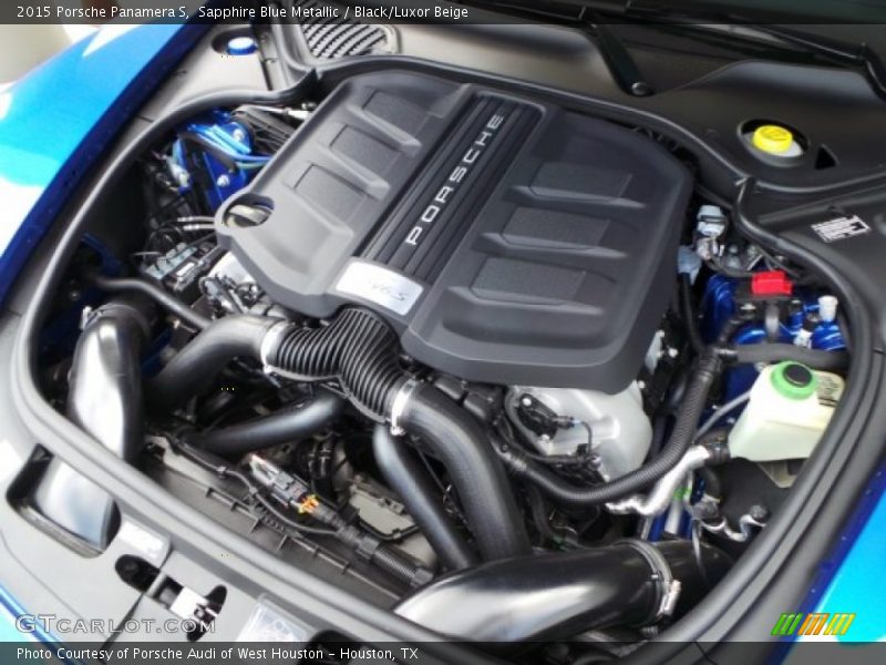  2015 Panamera S Engine - 3.0 Liter DFI Twin-Turbocharged DOHC 24-Valve VarioCam Plus V6