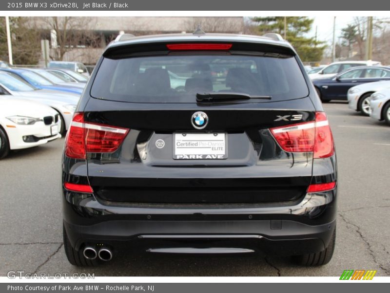 Jet Black / Black 2015 BMW X3 xDrive28i