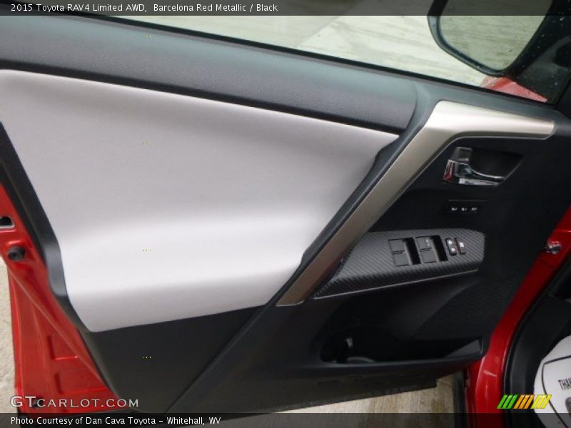 Barcelona Red Metallic / Black 2015 Toyota RAV4 Limited AWD