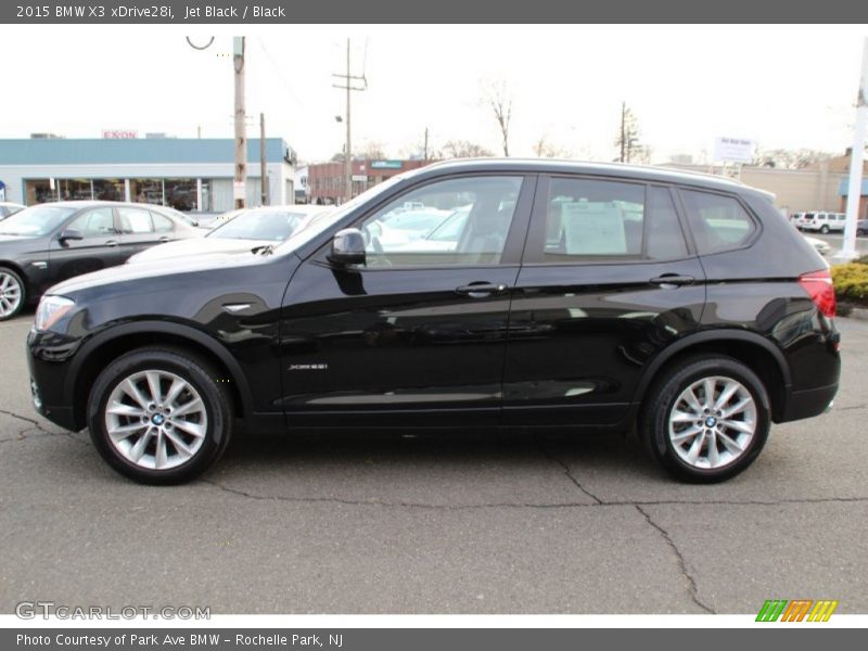 Jet Black / Black 2015 BMW X3 xDrive28i