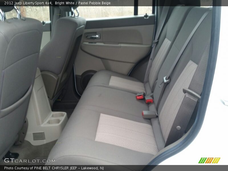 Bright White / Pastel Pebble Beige 2012 Jeep Liberty Sport 4x4