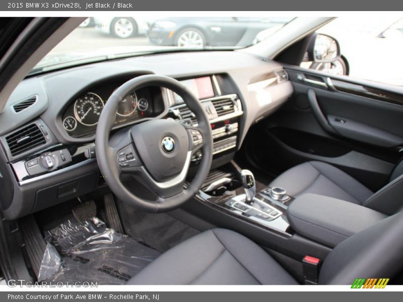 Jet Black / Black 2015 BMW X3 xDrive28i