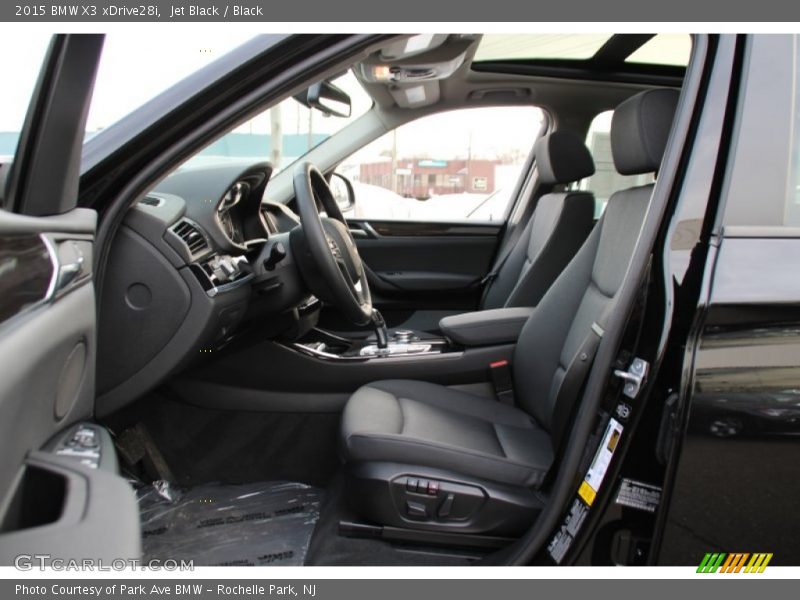Jet Black / Black 2015 BMW X3 xDrive28i