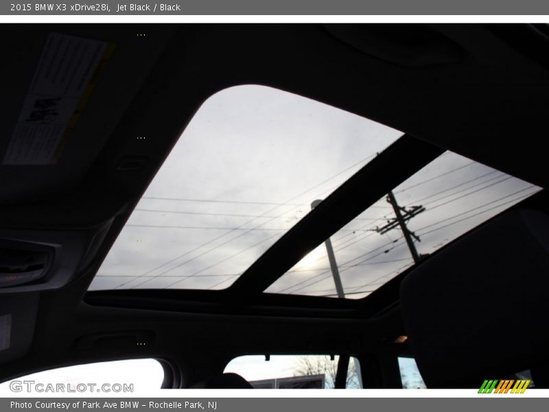 Jet Black / Black 2015 BMW X3 xDrive28i