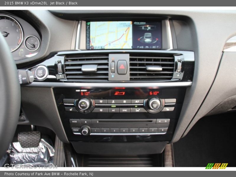 Jet Black / Black 2015 BMW X3 xDrive28i