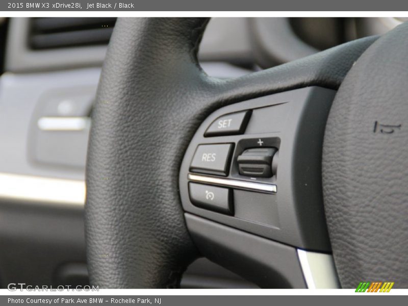 Jet Black / Black 2015 BMW X3 xDrive28i