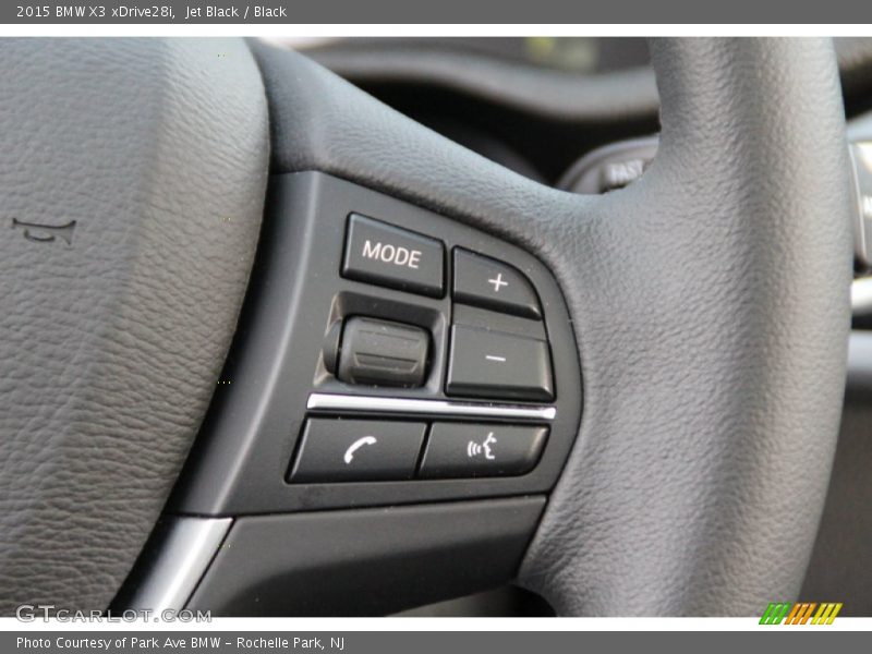 Jet Black / Black 2015 BMW X3 xDrive28i