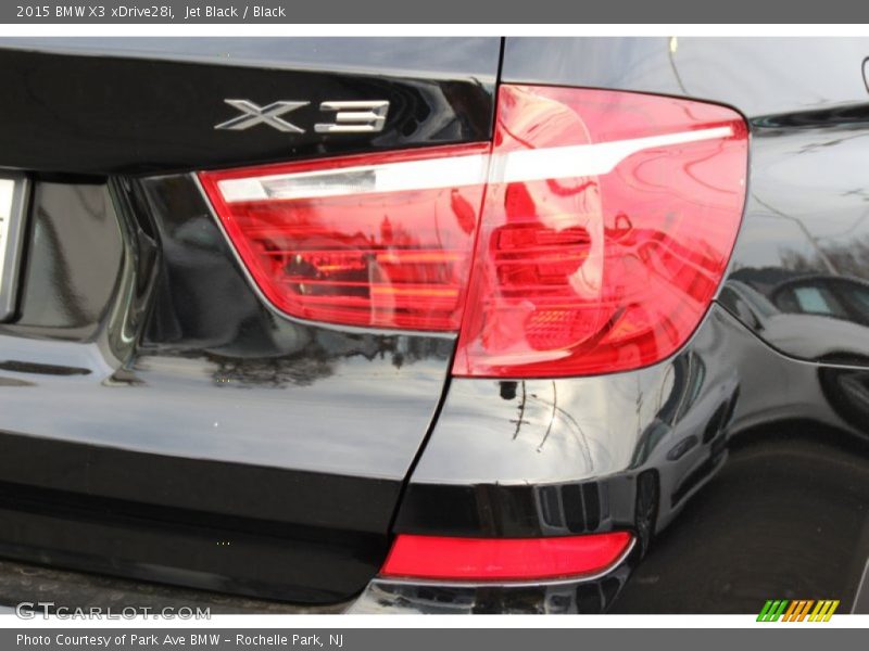 Jet Black / Black 2015 BMW X3 xDrive28i