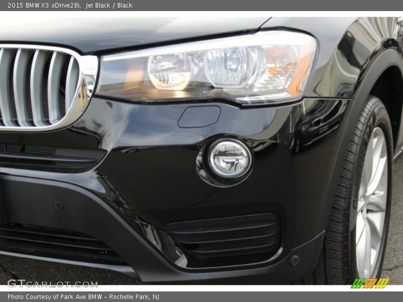 Jet Black / Black 2015 BMW X3 xDrive28i