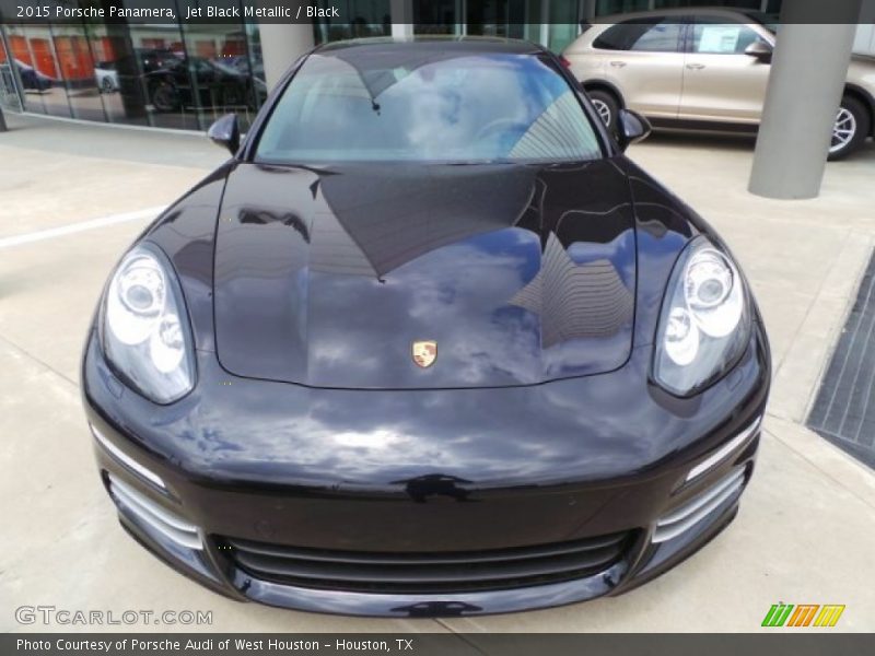 Jet Black Metallic / Black 2015 Porsche Panamera
