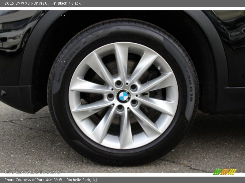 Jet Black / Black 2015 BMW X3 xDrive28i